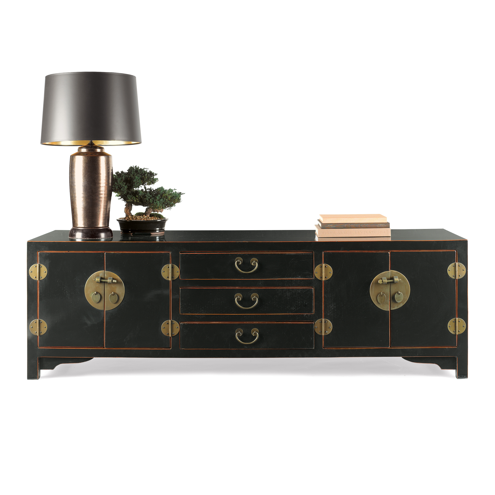 Lacquered Storage Console Black ($200 fs)